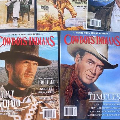 Cowboys and Indians, True West and Timeâ€™s The Wild West Magazines