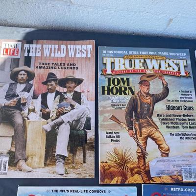 Cowboys and Indians, True West and Timeâ€™s The Wild West Magazines