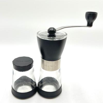 Coffee Set - Triple Tree Grinder and Bodum Carafe with Filter