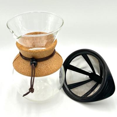 Coffee Set - Triple Tree Grinder and Bodum Carafe with Filter