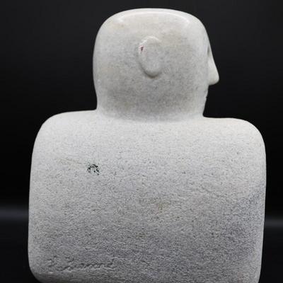 Signed Stone Sculpture