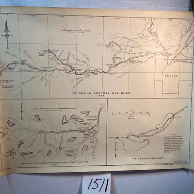 Colorado Central Railroad 1895