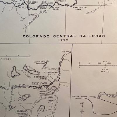 Colorado Central Railroad 1895