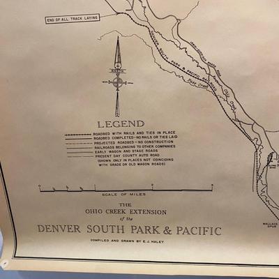 Vintage Denver and South Park Railroad
