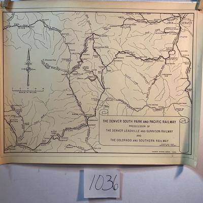 Vintage Denver, South Park and Pacific Railroad