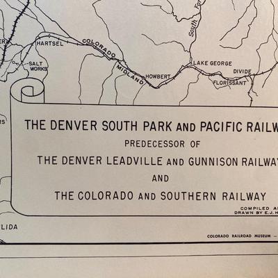 Vintage Denver, South Park and Pacific Railroad