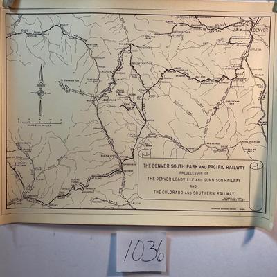 Vintage Denver, South Park and Pacific Railroad