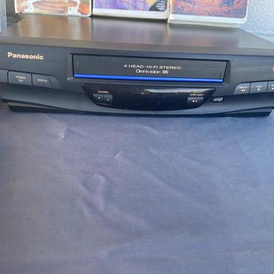 Panasonic 4Head VCR and Disney Movies Galore