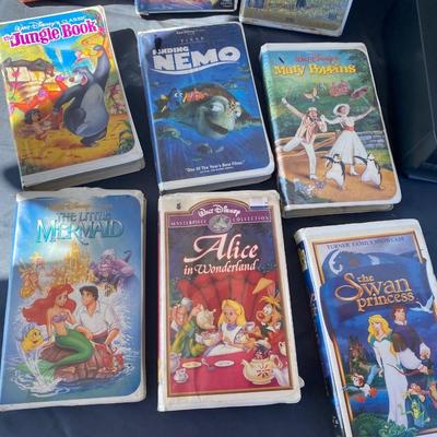 Panasonic 4Head VCR and Disney Movies Galore