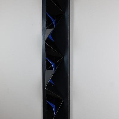 Painted Steel Wall Sculpture