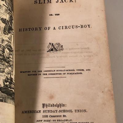 LOT 263F: Antique & Vintage Books - 1912 Julius Caesar, 1847 History of A Circus-Boy, 1910 Heimbach's Business Speller & More