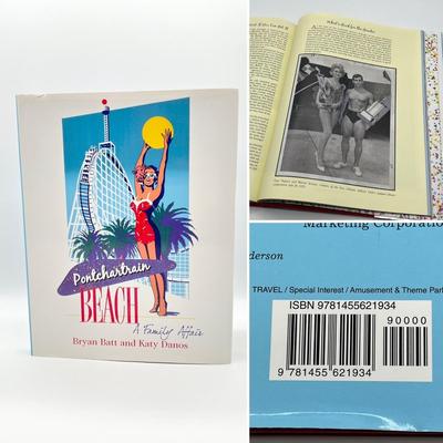 Ponchartrain Beach / Lost Restaurants of New Orleans ~ Pair (2) New Orleans Books
