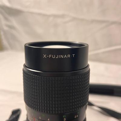 Fujica AX-3 Film Camera and Accessories (PB-DZ)