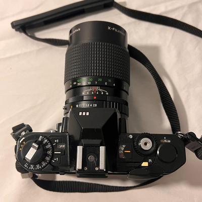 Fujica AX-3 Film Camera and Accessories (PB-DZ)