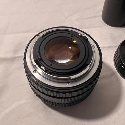 Fujica AX-3 Film Camera and Accessories (PB-DZ)