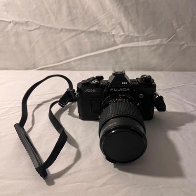 Fujica AX-3 Film Camera and Accessories (PB-DZ)