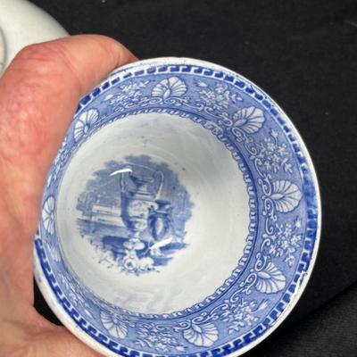 Transferware Cup & Saucer