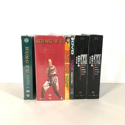 LOT 1: Martial Arts DVD Collection - NIP Kung Fu Complete Series, Bruce Lee Ultimate Collection & Jackie Chan