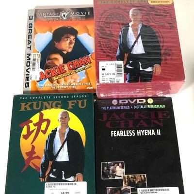 LOT 1: Martial Arts DVD Collection - NIP Kung Fu Complete Series, Bruce Lee Ultimate Collection & Jackie Chan