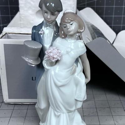 LLADRO Titled Wedding Bells in Original Box