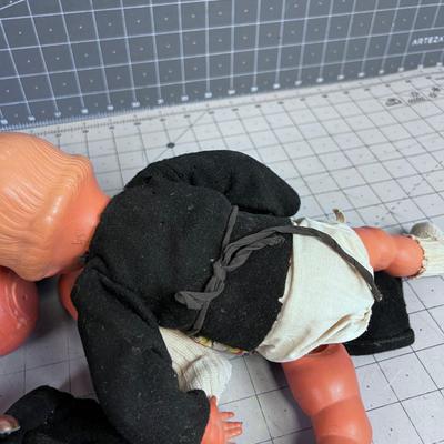 2 European Celluloid Baby Dolls