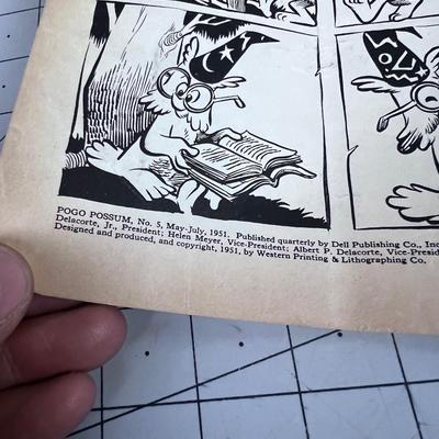 (9) Walt Kelly POGO Possum Comics Collectible 