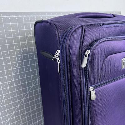 PURPLE Carry on Suitcase