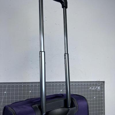 PURPLE Carry on Suitcase