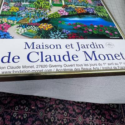 2 Claude Monet Posters, French, Framed