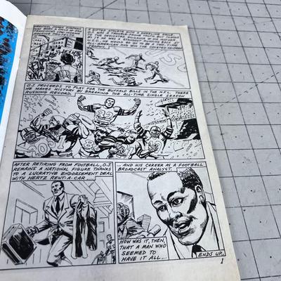 OJ Simpson Story Comic,  He Said She Said Comics