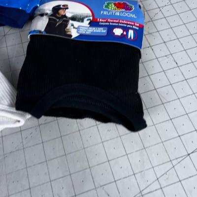 3 Sets of Boys Thermos Pants and Tops NEW 