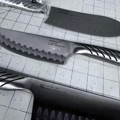 TECHNIQUES Chef Knives, New 