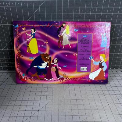 (4) Large Format Story Books, DISNEY; Treasure Chest