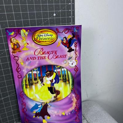 (4) Large Format Story Books, DISNEY; Treasure Chest