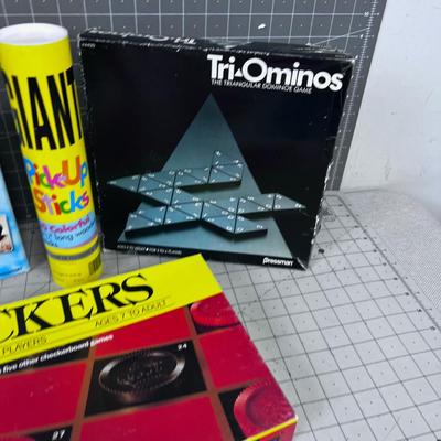 Game Lot: Including Pick Up Sticks 