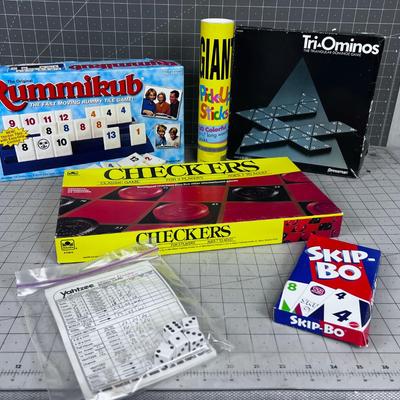 Game Lot: Including Pick Up Sticks 