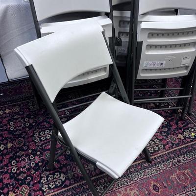 6 Life time FOLDING CHAIRS