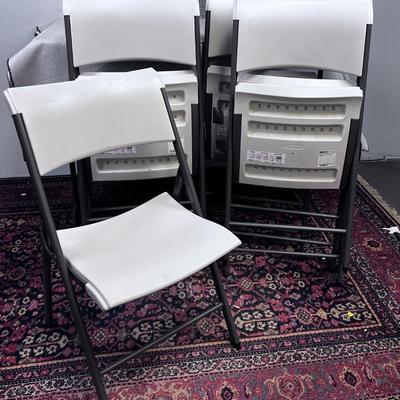 6 Life time FOLDING CHAIRS