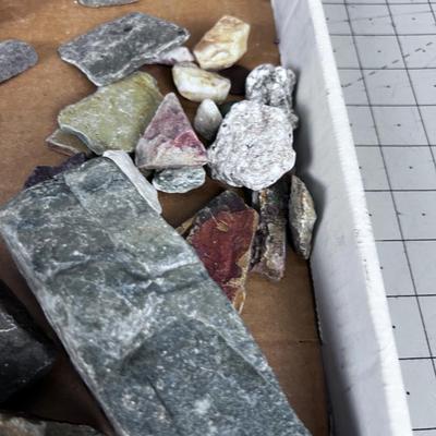 Rock Collection Including Large GEODE