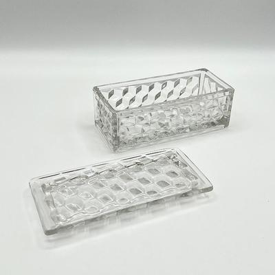 FOSTORIA ~ American ~ Lidded Jewel Box