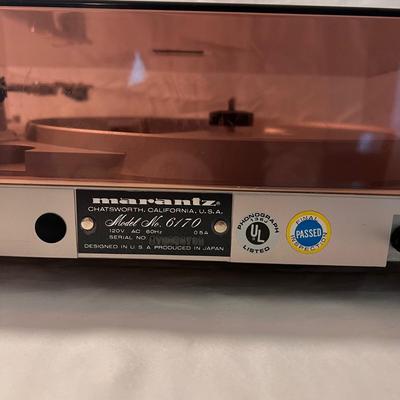 Marantz Record Player and Accessories (PB-DZ)