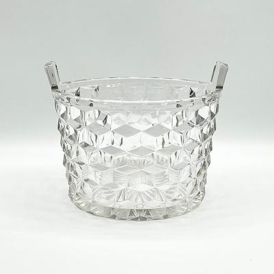 FOSTORIA ~ American ~ Glass Ice Bucket