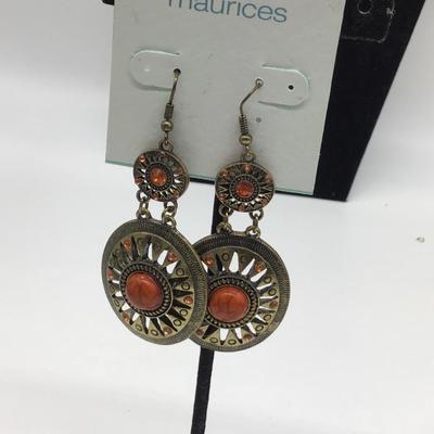 Maurices dangle Orange earrings