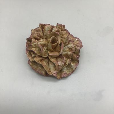 Antique rose pin