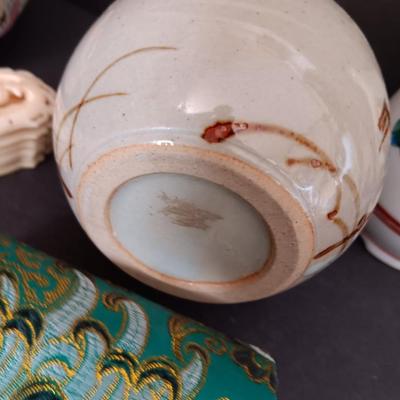 Asian Knickknacks - Vases - small bags - and more