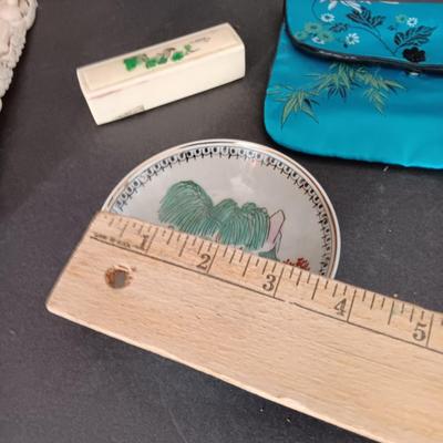 Asian Knickknacks - Vases - small bags - and more