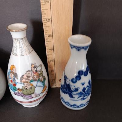 Asian Knickknacks - Vases - small bags - and more