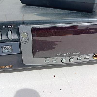 Phillips Audio CDR775 Audio Cd Recorder with remote