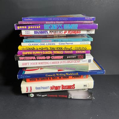 LOT 291M: Collection of Gene Perret Comedy Books