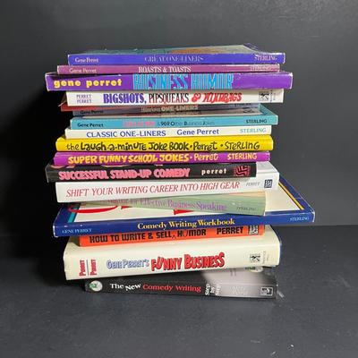 LOT 291M: Collection of Gene Perret Comedy Books